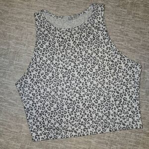 GAZE Cropped Tank Sz. M